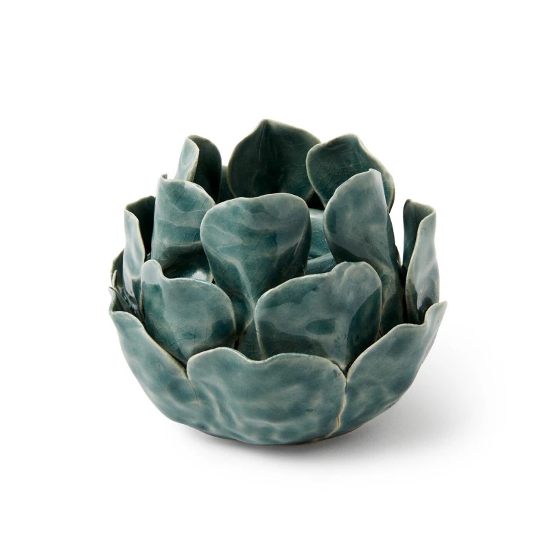 Image of Biba Biba Artichoke Tealight Holder - Green Green One Size