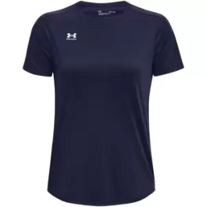 Image of Under Armour Womens Challenger SS Training Top - Blue
