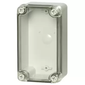Image of Fibox 8724006 PC C 85mm T Enclosure, PC Transparent cover