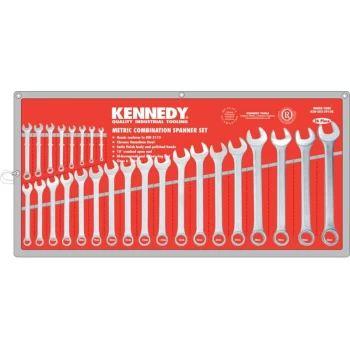Image of 6-32MM CV Combination Spanner Set 26PC - Kennedy