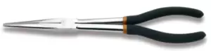 Image of Beta Tools 1009L/A Extra Long Needle Nose Pliers 283mm No Slip Handle 010090008