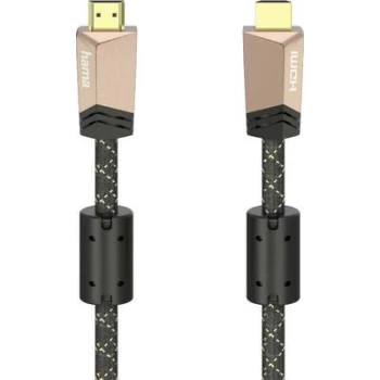 Image of Hama HDMI Cable 1.5 m 00205025 Brown [1x UK plug - 1x HDMI plug]