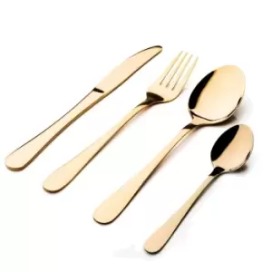 Image of Sabichi Glamour Gold 16pc Cutlery Set