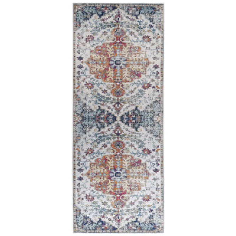 Image of Beliani Rug Enayam Multicolour 80 X 200 Cm