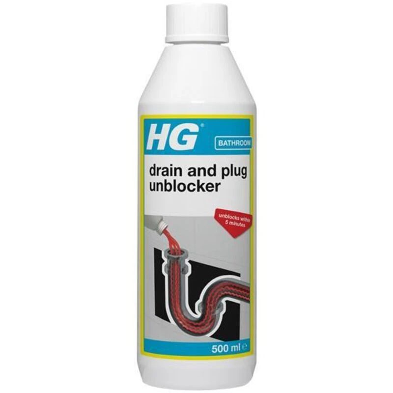 Image of HG HG - h/g 139050106 Drain and Plug Unblocker 500ml H/G139050106 139050106