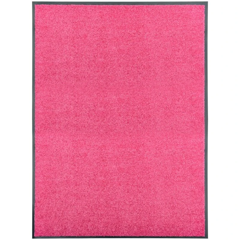 Image of VIDAXL Doormat Washable Pink 90x120cm Vidaxl 8720286065006