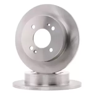 Image of RIDEX Brake disc 82B1421 Brake rotor,Brake discs HYUNDAI,i10 (IA),i10 III (AC3, AI3),i10 Stufenheck,i10 Stufenheck (AI3),i10 Cargo (BA, IA)