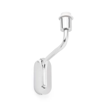 Image of Eterna 1 Light Indoor Wall Light Chrome - Shade Not Included, E27