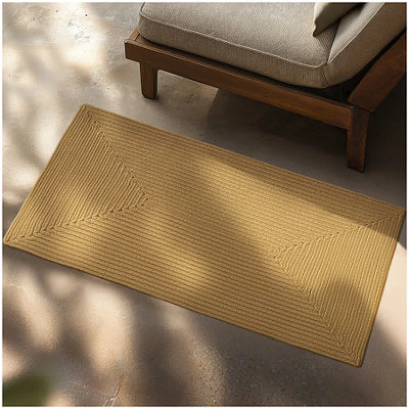 Image of Tectake Rug Raya - Jute Look, Boho Style, For Indoor & Outdoor, Durable, Easy-Care 60 X 90 Cm - Brown