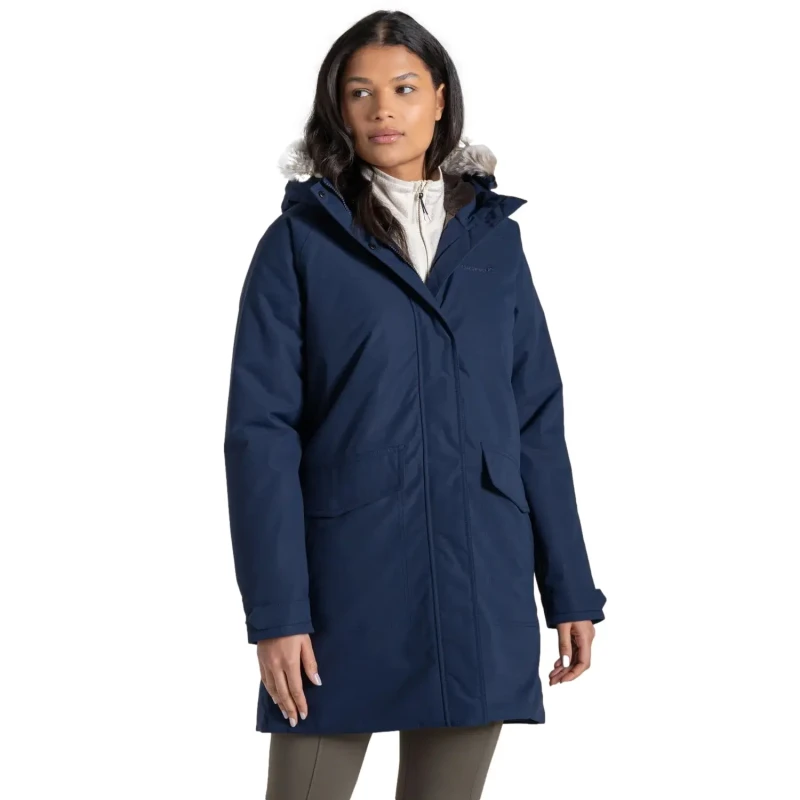 Image of Womens hiking jacket Craghoppers Sofia II Bleu Female 40