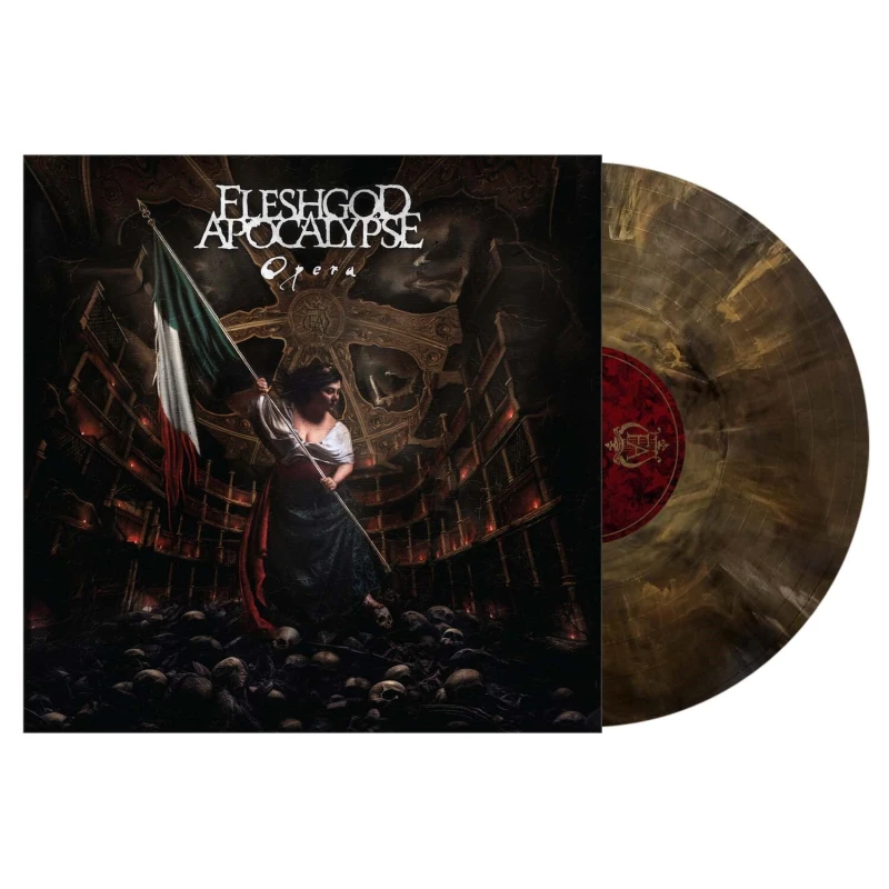 Image of Fleshgod Apocalypse Opera LP multicolor Onesize Unisex