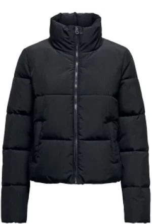 Image of Only Dolly Short Puffer Jacket Winter Jacket black