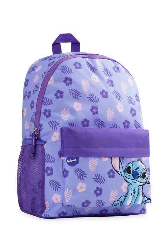Image of Disney Lilo and Stitch School Bag Purple