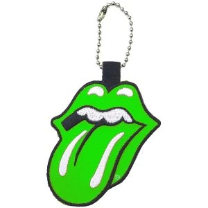 Image of The Rolling Stones - Classic Tongue Keychain - Green