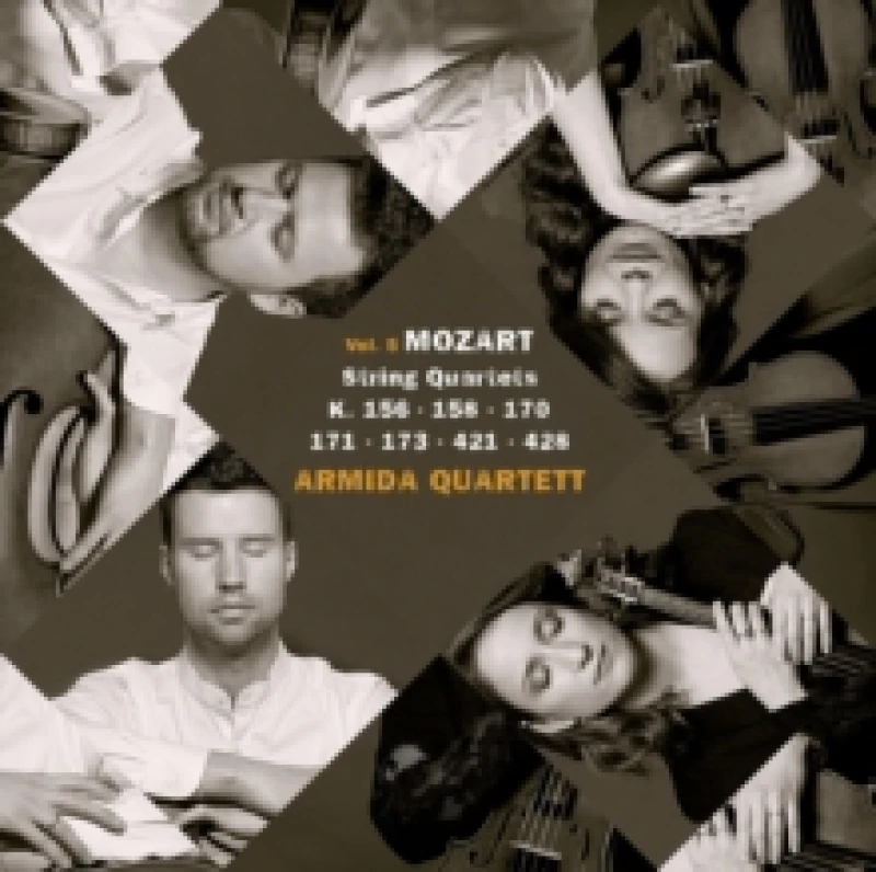 Image of Mozart: String Quartets: K.156, 158, 170, 171, 173, 421, 428 CD / Album