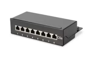 Image of Digitus Desktop CAT 5e, Class D Patch Panel, shielded