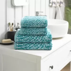 Image of Deyongs Cannes Towel - Green