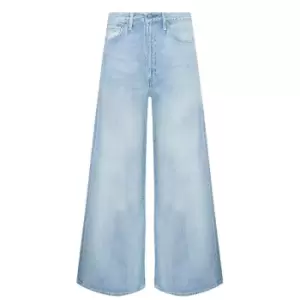 Image of LEVIS Full Flare Wide Leg Jeans - Blue