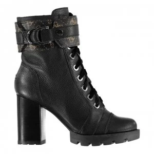 Image of Guess Radell Ankle Boots - Black