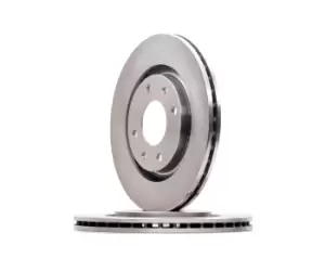 Image of RIDEX Brake disc PEUGEOT,CITROEN 82B0381 1618859780,169002,424697 Brake rotor,Brake discs,Brake rotors 4246B1,4246R3,4246R5,4246W5,4246W6,4249F0