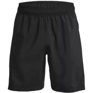 Image of Under Armour Armour Woven Graphic Shorts Mens - Black