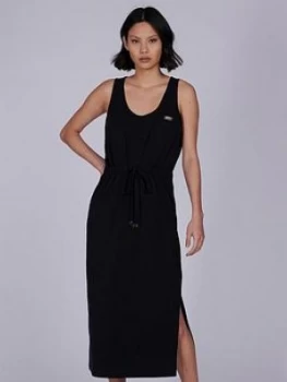 Image of Barbour International Jersey Qualify Dress - Black, Size 8, Women