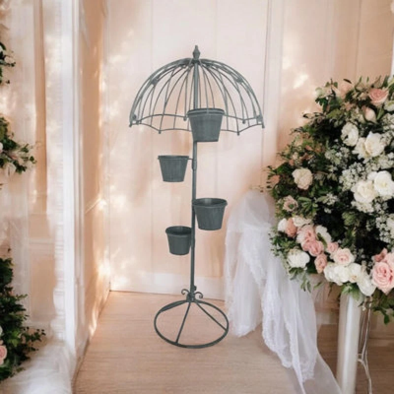 Image of MSL 130CM GREY METAL GARDEN PLANTER