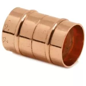 Image of Pegler Yorkshire Straight Coupling Solder Ring 15mm Yps1 08010