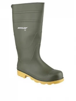 Image of Dunlop Universal Wellington Boot - Green, Size 10, Men