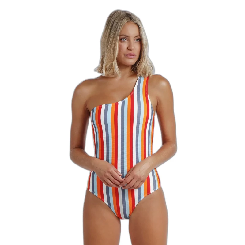 Image of Womens 1 Piece swimsuit Admas Sun Stripes Multicolore Female 46