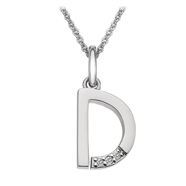 Image of Hot Diamonds D Micro Pendant DP404