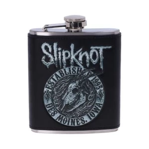 Image of Flaming Goat Slipnot Hip Flask