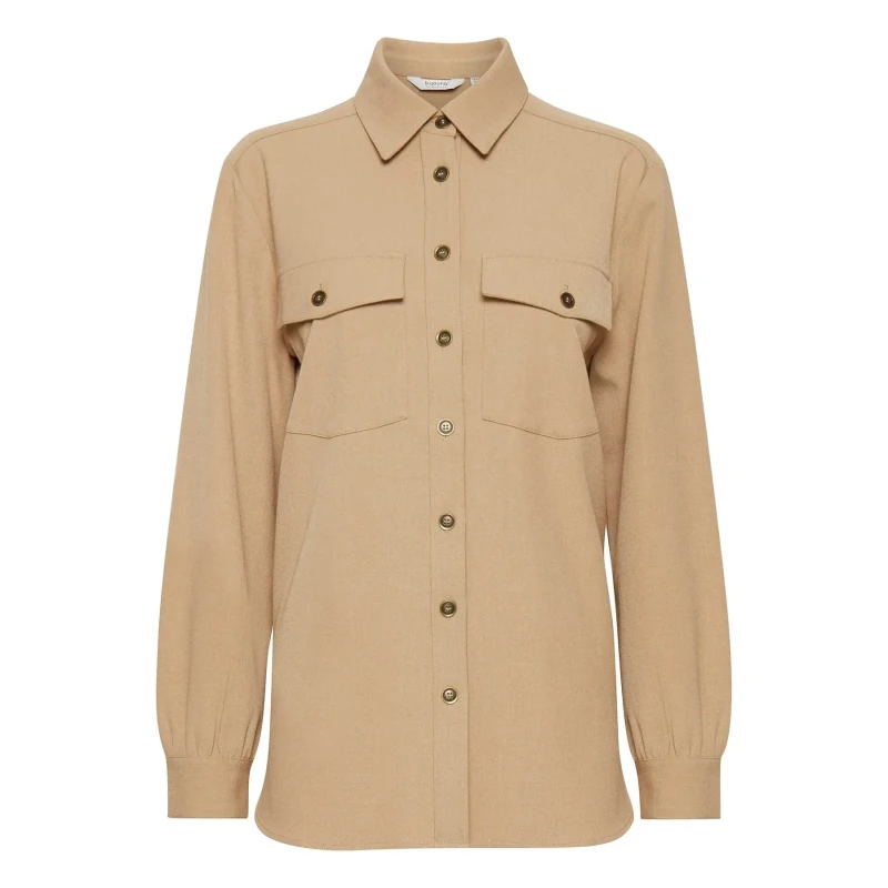 Image of b.Young Woman's shirt b.young Bydaraca Beige Female 36