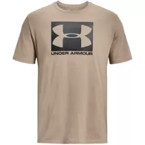 Image of Under Armour BoXSportstyle T Shirt Mens - Brown