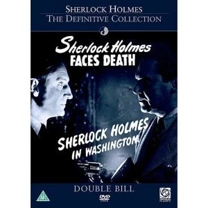 Image of Sherlock Holmes Faces Death/Sherlock Holmes In Washington DVD