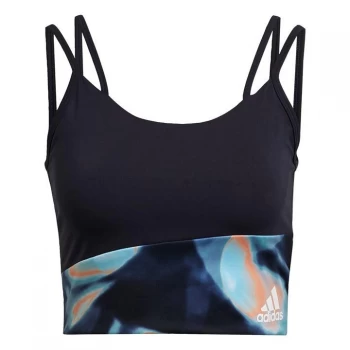 Image of adidas AEROREADY You for You Bra Top Womens - Legend Ink / Orbit Violet