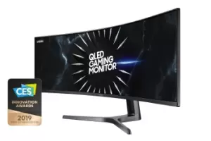 Image of Samsung 49" CRG9 UltraWide Dual Quad HD LED Monitor