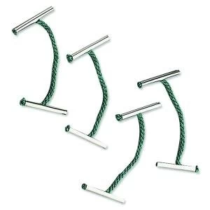 Image of Q-Connect Metal Treasury Tag 51mm Pack of 100 KF04581