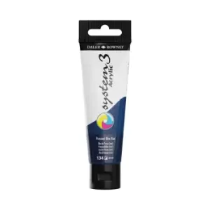 Image of Daler Rowney System 3 Acrylic Paint 59ml Prussian Blue (Hue)