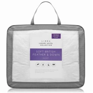 Image of Hotel Collection Duck Feather & Down 13.5 Tog Duvet - White
