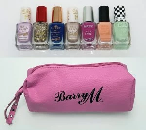 Image of Barry M Nail Polish Set of 7 Assorted Colours