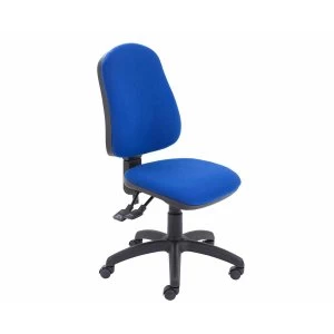 Image of TC Office Calypso High Back Three Lever Operator Chair, Royal Blue