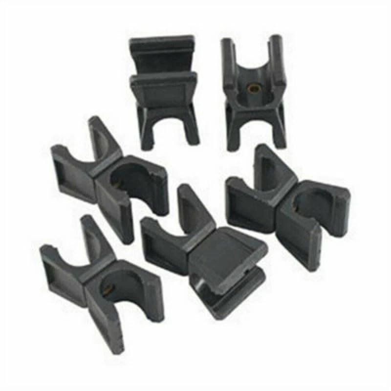 Image of Precision Precision Replacement Swivel Clips (Pack of 6) in Black One Size Unisex 5059699295490