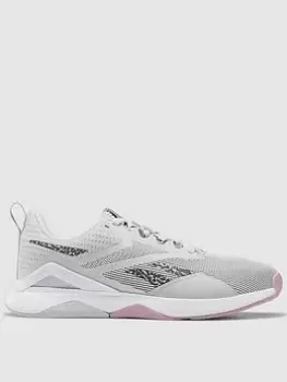 Image of Reebok Nanoflex TR V2 - Grey/Multi, Grey/Multi, Size 4, Women