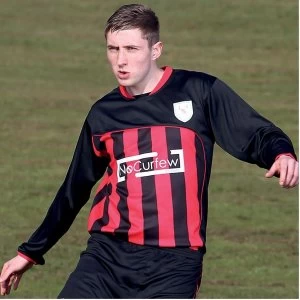 Image of Precision Valencia Shirt 30-32 Black/Red