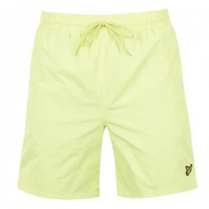 Image of Lyle and Scott Lyle Swim Shorts - Neon Green Z913