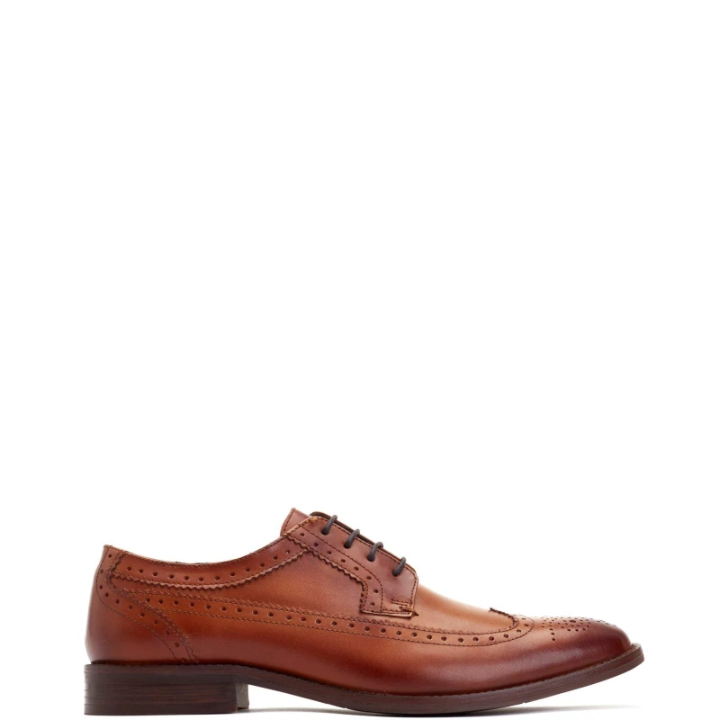 Image of Base London Twain Brogue - Brown Brown 7