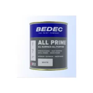 Image of Bedec - All Prime Paint - White - 750ml - White