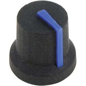Image of Cliff CL170846CR Knob K87Mbr Black Blue 6mm Spl