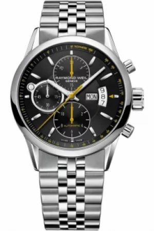 Image of Mens Raymond Weil Freelancer Automatic Chronograph Watch 7730-ST-20021
